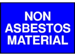 Sticker Custom Preview Image #117494 Signs Hazmat Non Asbestos