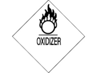 Sticker Custom Preview Image #117507 Signs Hazmat Oxidizer3