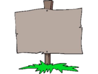 Sticker Custom Preview Image #117686 Signs Information Signs Blank Sign09