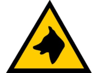 Sticker Custom Preview Image #117709 Signs Information Signs Dog