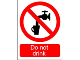 Sticker Custom Preview Image #117712 Signs Information Signs Dont Drink1