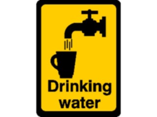 Sticker Custom Preview Image #117720 Signs Information Signs Drinking Water