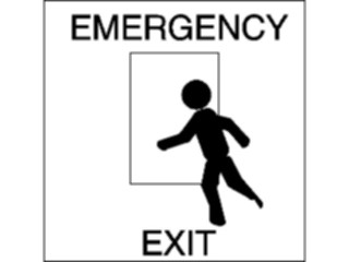 Sticker Custom Preview Image #117723 Signs Information Signs Emergency Exit