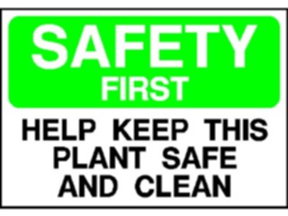 Sticker Custom Preview Image #117768 Signs Information Signs Keep Safe Clean