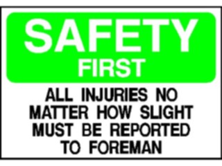 Sticker Custom Preview Image #117807 Signs Information Signs Report Injuries
