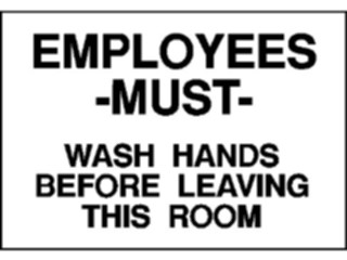Sticker Custom Preview Image #117843 Signs Information Signs Wash Hands