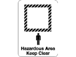 Sticker Custom Preview Image #117926 Signs Safety Signs Hazardous Area