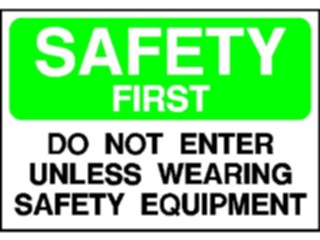 Sticker Custom Preview Image #117971 Signs Safety Signs Safety Equipment