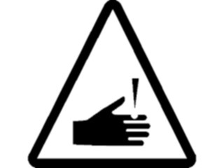 Sticker Custom Preview Image #117976 Signs Safety Signs Sharp