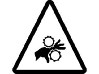 Sticker Custom Preview Image #117987 Signs Safety Signs Watch Your Hands