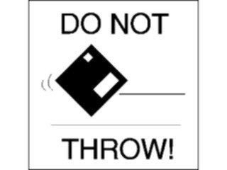 Sticker Custom Preview Image #118019 Signs Warning Signs Tags Do Not Throw