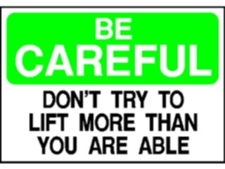 Sticker Custom Preview Image #118039 Signs Warning Signs Tags Lifting Warning