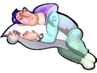 Sticker Custom Preview Image #118223 Space Astronaut Sleeping