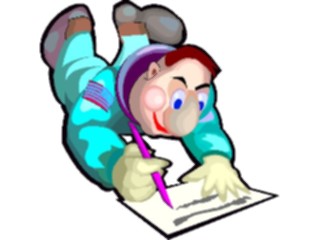 Sticker Custom Preview Image #118231 Space Astronaut Writing