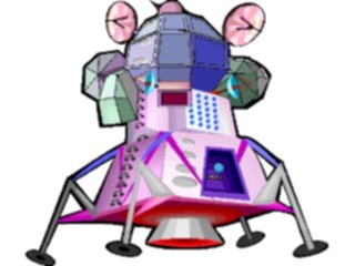 Sticker Custom Preview Image #118257 Space Lunar Module6
