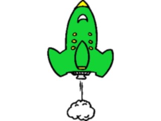 Sticker Custom Preview Image #118308 Space Rocket Cartoon05