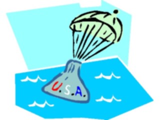 Sticker Custom Preview Image #118363 Space Space Capsule Landing1