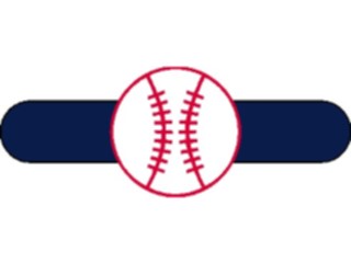 Sticker Custom Preview Image #118592 Sports Baseball Softball Ball Border1