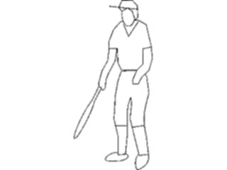 Sticker Custom Preview Image #118628 Sports Baseball Softball Batter21
