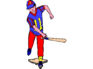 Sticker Custom Preview Image #118639 Sports Baseball Softball Batter32