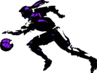 Sticker Custom Preview Image #118957 Sports Basketball Player Abstract2