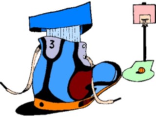 Sticker Custom Preview Image #118958 Sports Basketball Player Foot