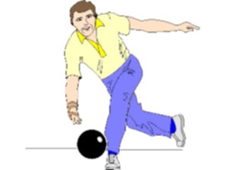 Sticker Custom Preview Image #119133 Sports Bowling Bowler01