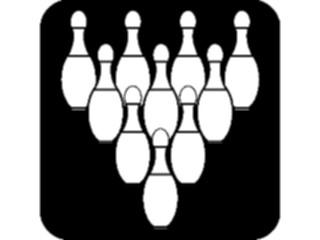 Sticker Custom Preview Image #119174 Sports Bowling Pins