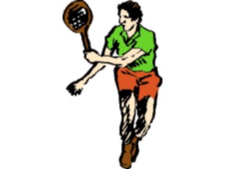 Sticker Custom Preview Image #119241 Sports Brush Stroke Tennis4