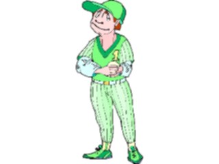 Sticker Custom Preview Image #119449 Sports Cartoons Baseball Player27