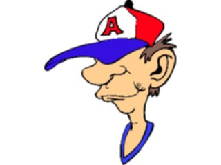 Sticker Custom Preview Image #119450 Sports Cartoons Baseball Player28