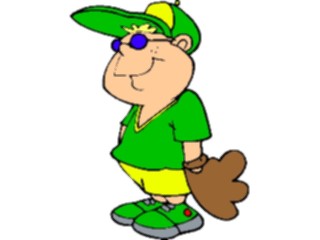 Sticker Custom Preview Image #119453 Sports Cartoons Baseball Player31