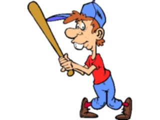 Sticker Custom Preview Image #119456 Sports Cartoons Baseball Player34