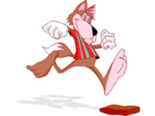Sticker Custom Preview Image #119499 Sports Cartoons Baseball Wolf2