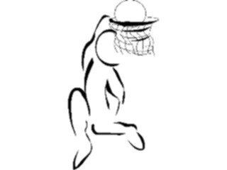Sticker Custom Preview Image #119559 Sports Cartoons Basketball Player12