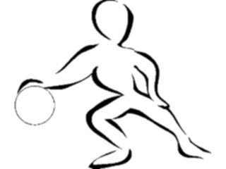 Sticker Custom Preview Image #119563 Sports Cartoons Basketball Player16