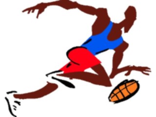 Sticker Custom Preview Image #119573 Sports Cartoons Basketball Player26