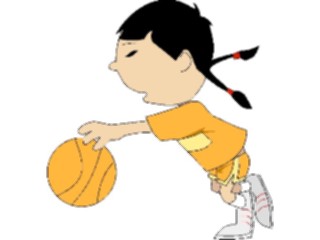Sticker Custom Preview Image #119583 Sports Cartoons Basketball Player36