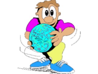 Sticker Custom Preview Image #119694 Sports Cartoons Bowler10