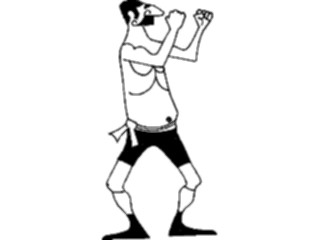 Sticker Custom Preview Image #119768 Sports Cartoons Boxer14