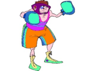 Sticker Custom Preview Image #119773 Sports Cartoons Boxer19