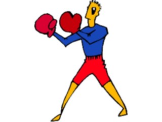 Sticker Custom Preview Image #119794 Sports Cartoons Boxer40