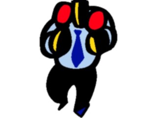 Sticker Custom Preview Image #119800 Sports Cartoons Boxerin Suit