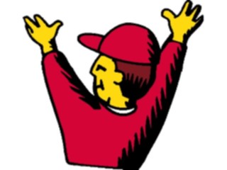 Sticker Custom Preview Image #119860 Sports Cartoons Coach Signaling