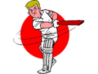 Sticker Custom Preview Image #119895 Sports Cartoons Cricket23