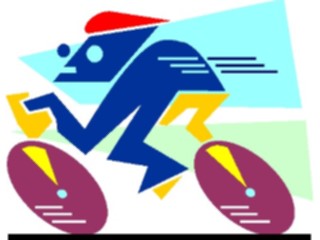Sticker Custom Preview Image #119913 Sports Cartoons Cyclist04