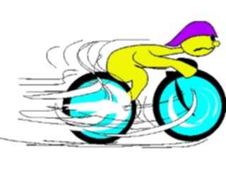 Sticker Custom Preview Image #119915 Sports Cartoons Cyclist06