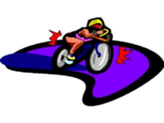 Sticker Custom Preview Image #119922 Sports Cartoons Cyclist13