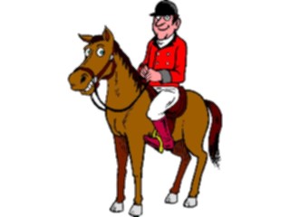 Sticker Custom Preview Image #119953 Sports Cartoons Equestrian5