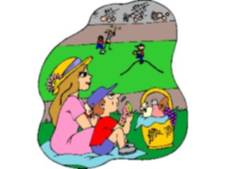 Sticker Custom Preview Image #119979 Sports Cartoons Fansat Ballpark